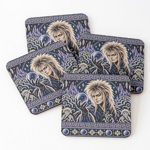 Item preview, Labyrinth Jareth Goblin King Fantasy Christmas Sweater designed and sold by Quoteez.