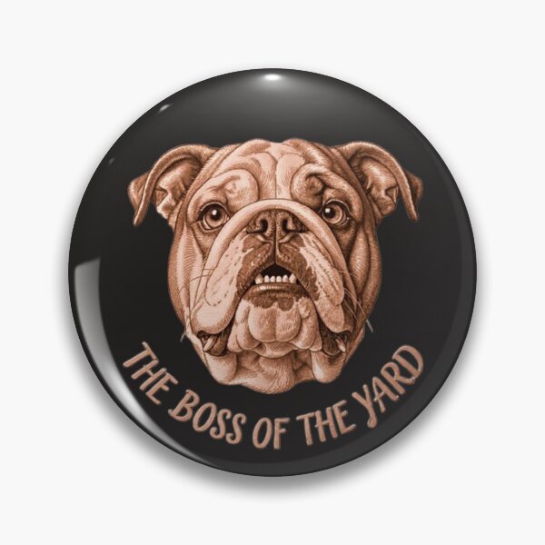 Item preview, BULLDOG: THE BOSS OF THE YARD Copper designed and sold by The best online style shop.
