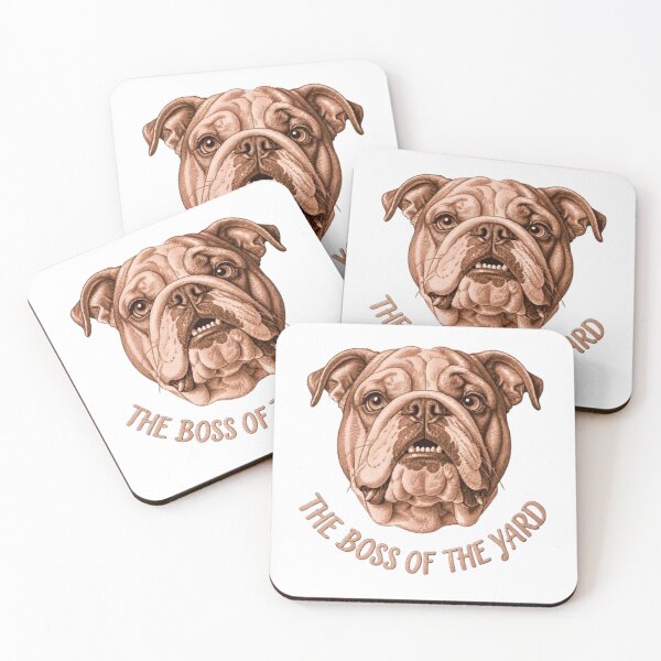 Item preview, BULLDOG: THE BOSS OF THE YARD Copper designed and sold by The best online style shop.