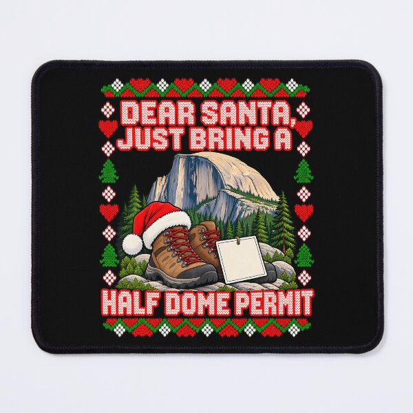 Item preview, Dear Santa Half Dome Permit designed and sold by OLAKONA.