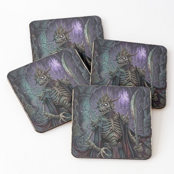 Item preview, Creature Warrior of the deep catacombs fantasy dark art designed and sold by Vintage Designs +.