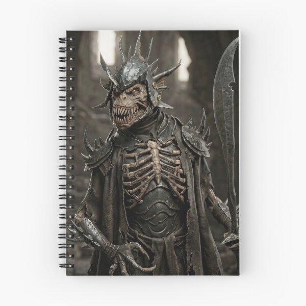 Item preview, Creature Warrior of the deep catacombs fantasy dark art designed and sold by Vintage Designs +.