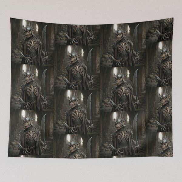 Item preview, Creature Warrior of the deep catacombs fantasy dark art designed and sold by Vintage Designs +.