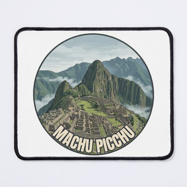 Item preview, Machu Picchu Travel Badge – Peru Vintage Souvenir designed and sold by DesignMaxa.