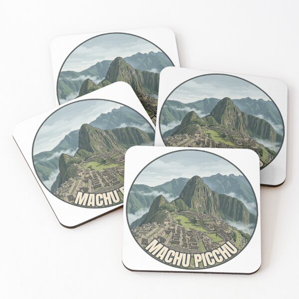 Item preview, Machu Picchu Travel Badge – Peru Vintage Souvenir designed and sold by DesignMaxa.