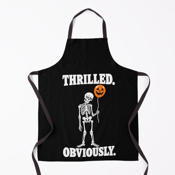 Item preview, Thrilled Obviously Sarcastic Halloween Skeleton Balloon designed and sold by mareix.