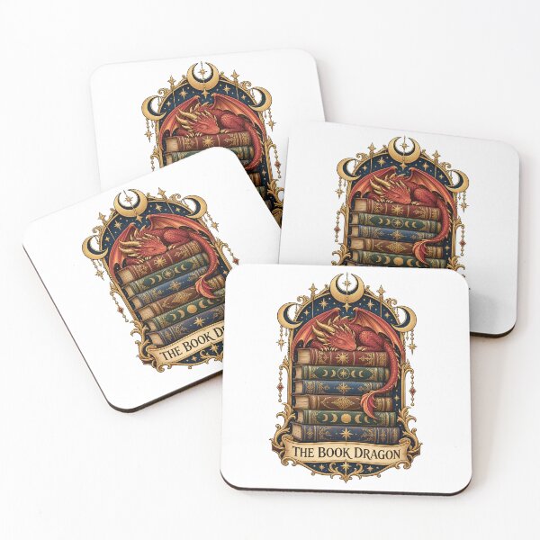 Item preview, The Book Dragon Celestial Fantasy Tarot Art designed and sold by TeNovaStudio.
