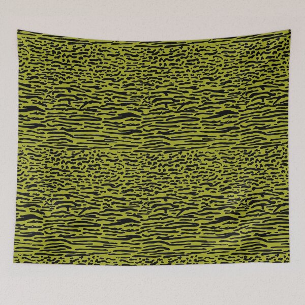 Item preview, Chartreuse & Black Abstract designed and sold by wissal.studio.