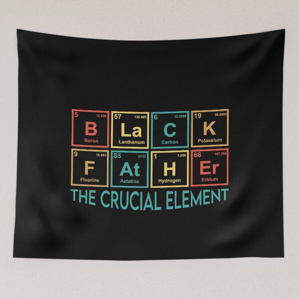 Item preview, Black Father The Crucial Element Black Dad Chemistry designed and sold by CHEFANA-ART.