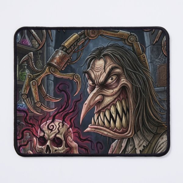 Item preview, Dark Magic evil necromancer horror art designed and sold by Vintage Designs +.
