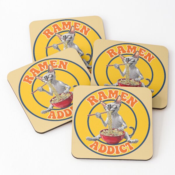Item preview, Ramen Addict Sloth Japanese Noodle Club designed and sold by annabellaye.