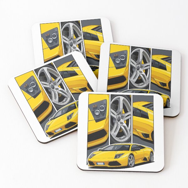 Item preview, Sunburst Yellow Exotic Supercar designed and sold by MrRares21.