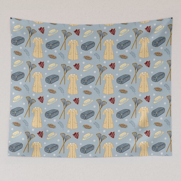 Item preview, Boarding School Repeat Pattern designed and sold by PaulaJKnight .