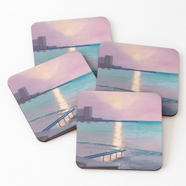 Item preview, David Hockney Early Morning Sainte Maxime designed and sold by MelvaReyaz.
