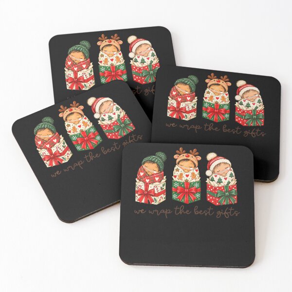 Item preview, We Wrap The Best Gifts Christmas NICU Babies designed and sold by OLAKONA.