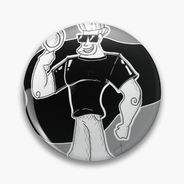 Item preview, Johnny Bravo Mirror Pose Sketch designed and sold by ArielIturra.