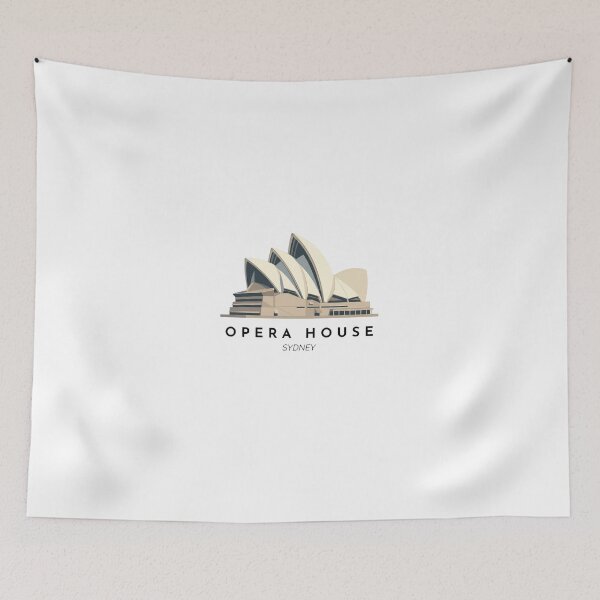 Item preview, Sydney Opera House Minimalist Illustration – Australia designed and sold by DesignMaxa.