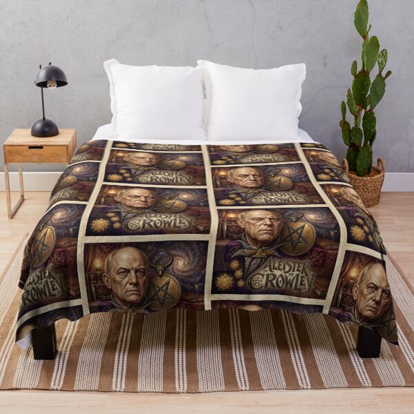Item preview, Aleister Crowley dark magic designed and sold by Vintage Designs +.
