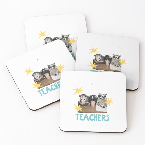 Item preview, Teacher Life Support Your Local Teachers Funny Animals designed and sold by HUTEND.