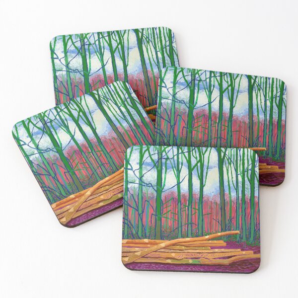 Item preview, David Hockney Felled Trees designed and sold by MelvaReyaz.