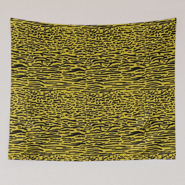 Item preview, Sunny Gold & Black Abstract designed and sold by wissal.studio.