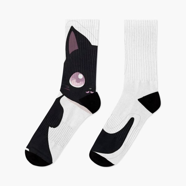 Item preview, Lindo gato con corazones flotantes designed and sold by For-Cat Studio.