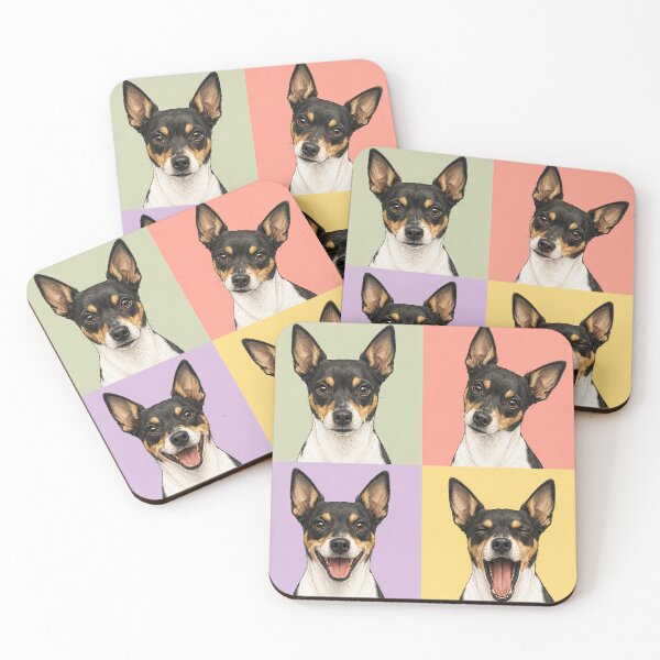 Item preview, I Love My Rat Terrier designed and sold by pixiedustpaint.