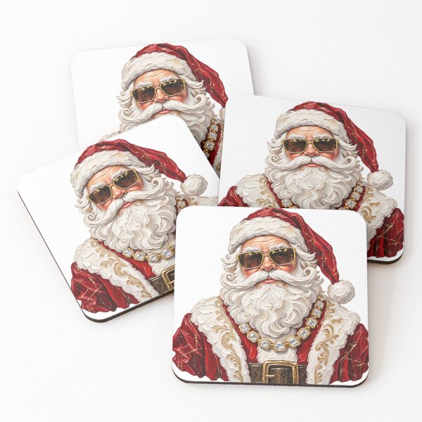 Item preview, Luxury Santa Claus Sunglasses Christmas designed and sold by DesignArtist.ia.