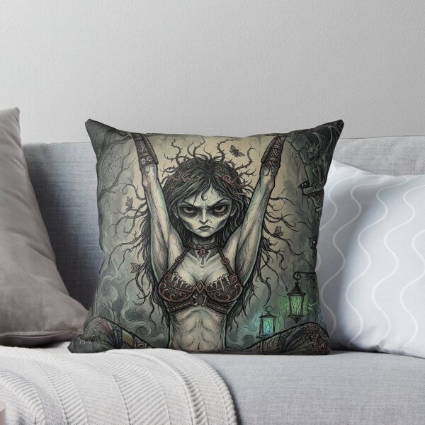 Item preview, Chained Warlock duchess Sorceress fantasy art designed and sold by Vintage Designs +.