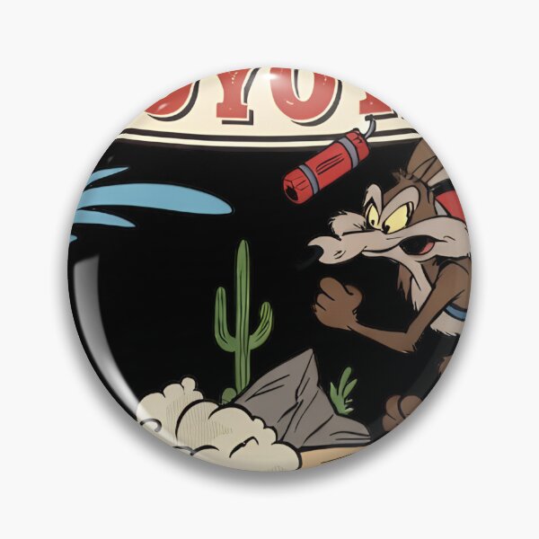 Item preview, Road Runner and Coyote Vintage Cartoon Desert Chase designed and sold by HUTEND.