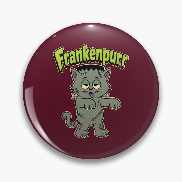 Item preview, Frankenpurr Funny Frankenstein Monster Cat Halloween designed and sold by Glitchart66.