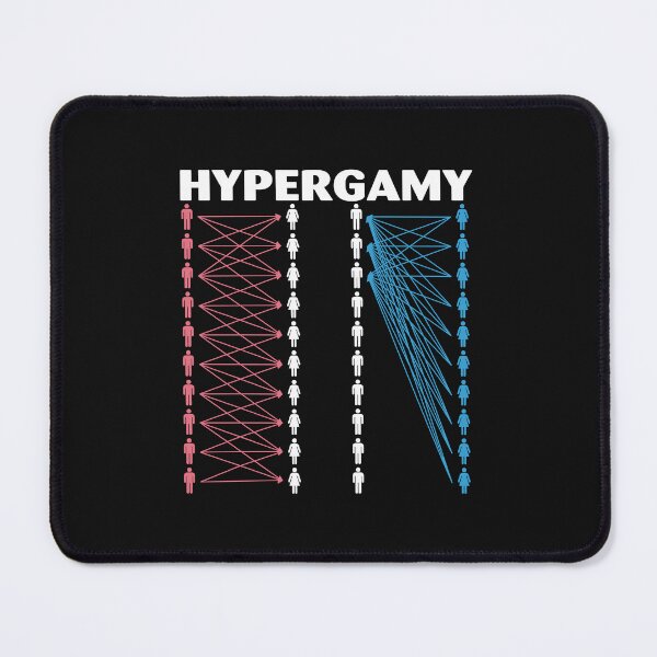 Item preview, Hypergamy Meme Funny Dating Strategy designed and sold by Designart68.