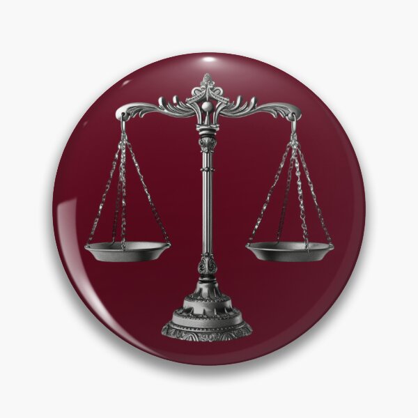 Item preview, Classic Vintage Scales of Justice Law Symbol | Lawyer Attorney Legal Profession Scales of Justice | Juris Doctor Law Student Graduation Gift | Paralegal Law School Student designed and sold by LitzoyGlobeArt.