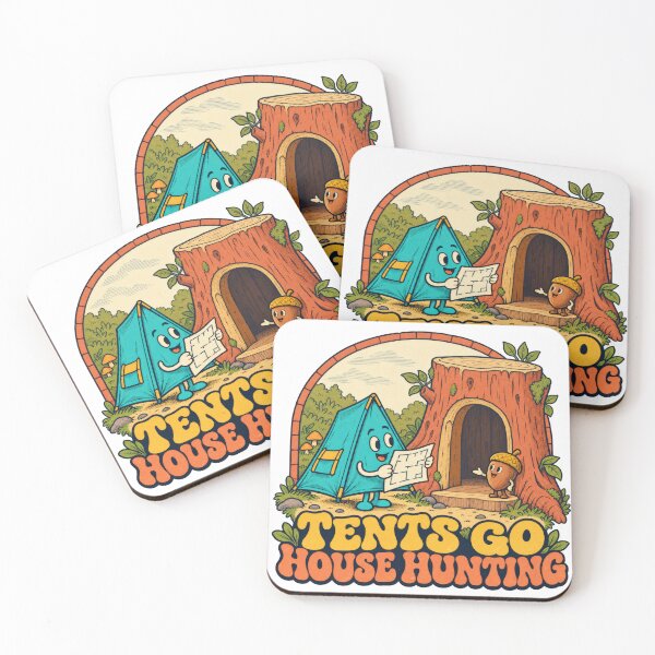 Item preview, Camping Tent Inspects a Hollow Tree Home designed and sold by Pixdot.