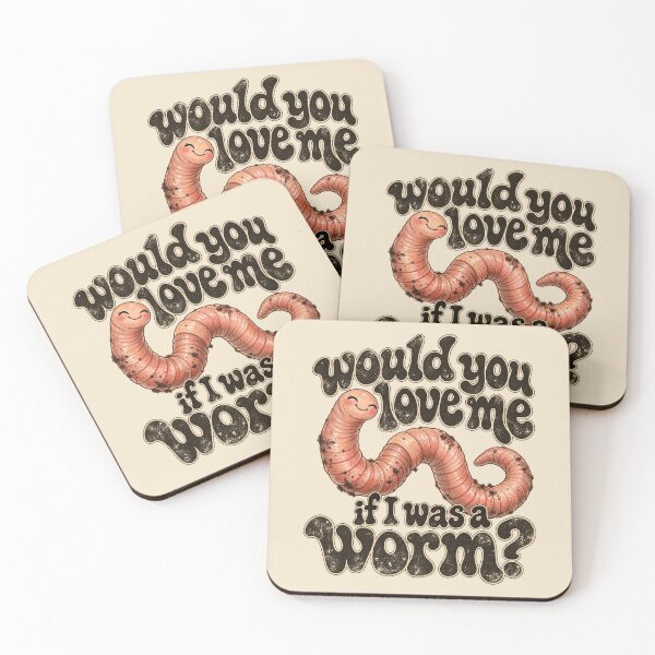 Item preview, Smiling Worm Groovy Typography Funny Relationship Meme designed and sold by AmiGraph.