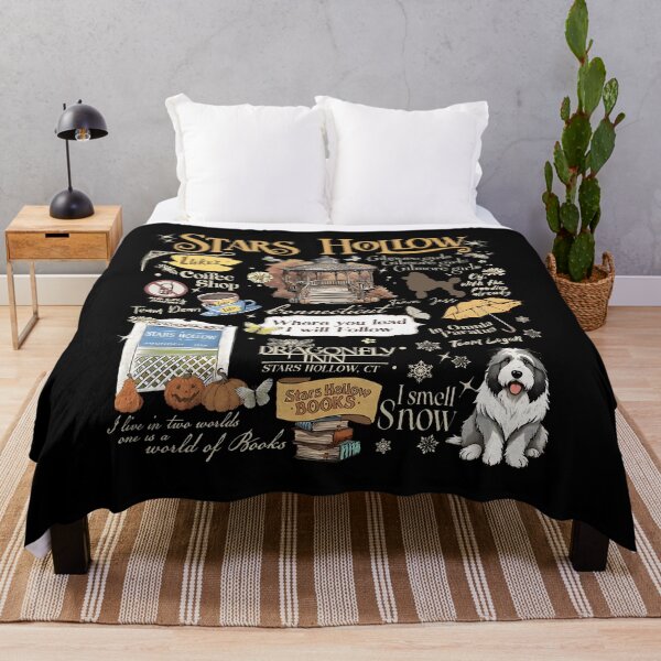 Item preview, Cozy Small Town Coffee and Book Quote Collage designed and sold by ABD998.