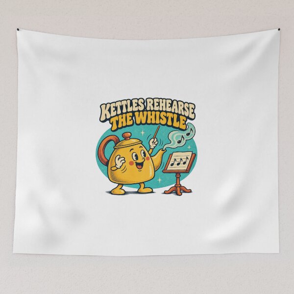 Item preview, Tea Kettle Rehearsing Its Morning Whistle designed and sold by Pixdot.