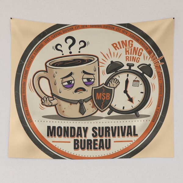 Item preview, Monday Survival Bureau designed and sold by LenNo9881.