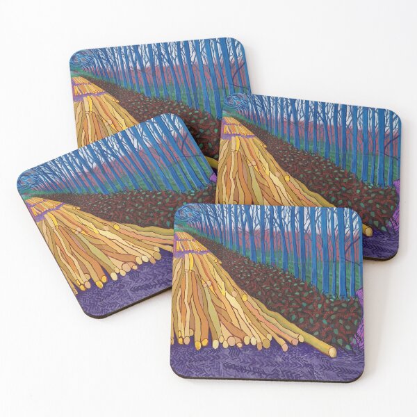 Item preview, David Hockney Winter Timber designed and sold by MelvaReyaz.