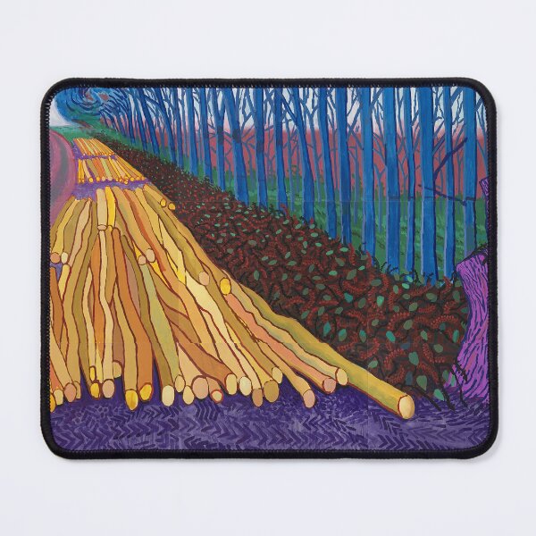 Item preview, David Hockney Winter Timber designed and sold by MelvaReyaz.