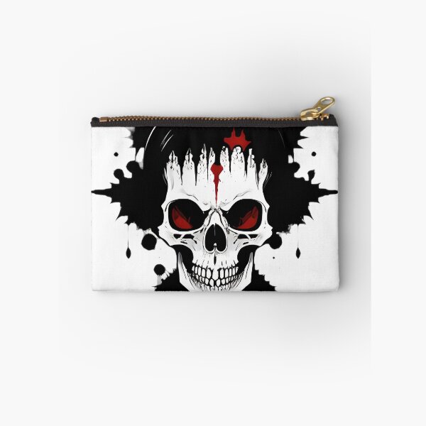 Item preview, Red Eye Skull Black Ink Splatter designed and sold by For-Cat Studio.