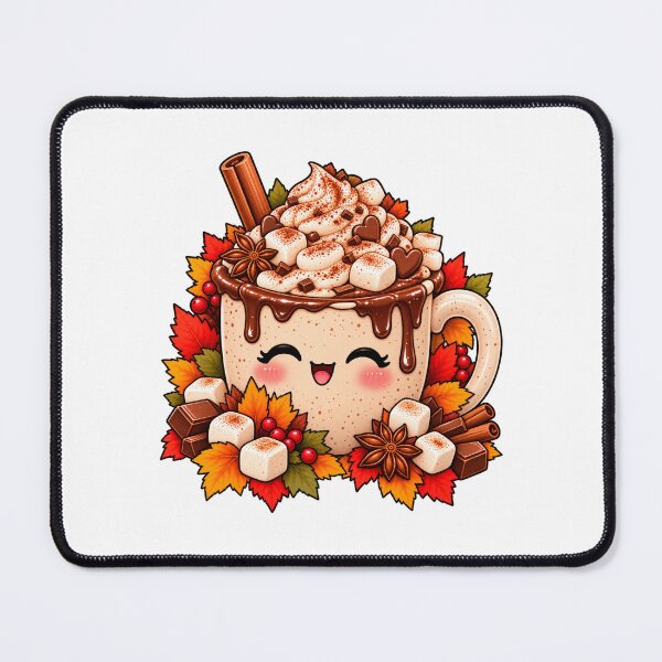 Item preview, Cute Autumn Hot Chocolate designed and sold by Seasons & Reasons.