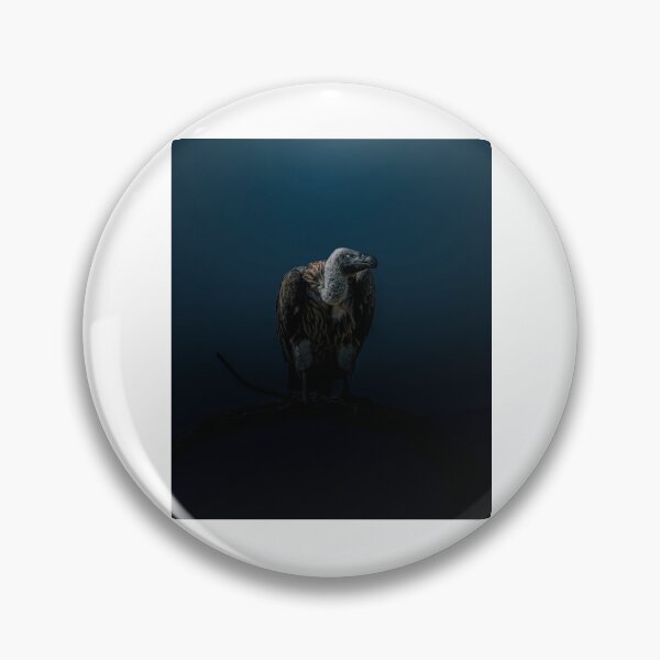 Item preview, Majestic Vulture Perched at Night designed and sold by wildframe-color.