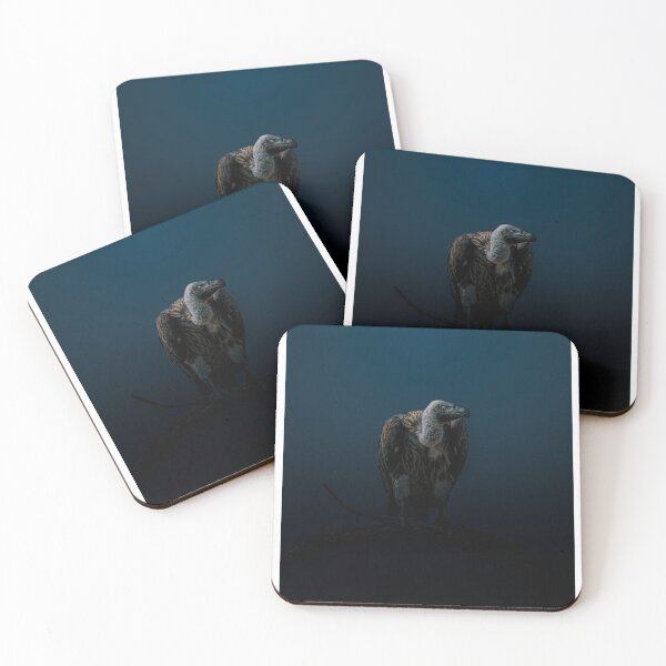 Item preview, Majestic Vulture Perched at Night designed and sold by wildframe-color.
