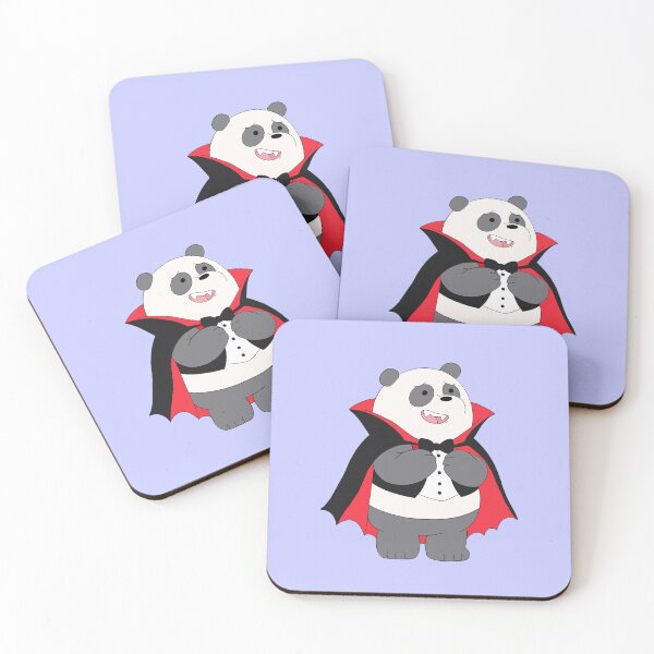 Item preview, Cute Vampire Panda – Spooky Halloween Illustration designed and sold by de-creartique.