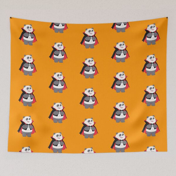 Item preview, Cute Vampire Panda – Spooky Halloween Illustration designed and sold by de-creartique.