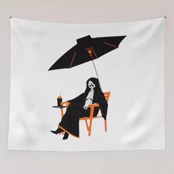 Item preview, Skeleton Reaper with Hummingbird designed and sold by For-Cat Studio.