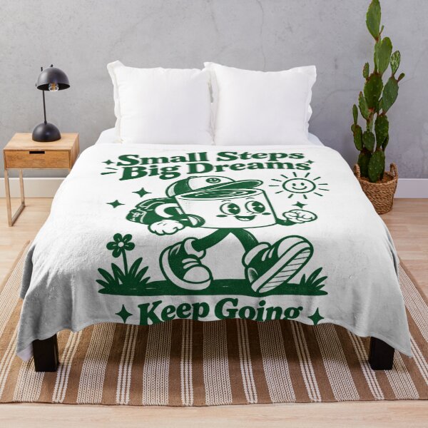 Item preview, Small Steps Big Dreams Keep Going Retro Mug designed and sold by brandingpro.