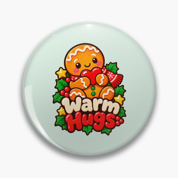 Item preview, Warm Hugs, kawaii gingerbread man designed and sold by LV-creator.