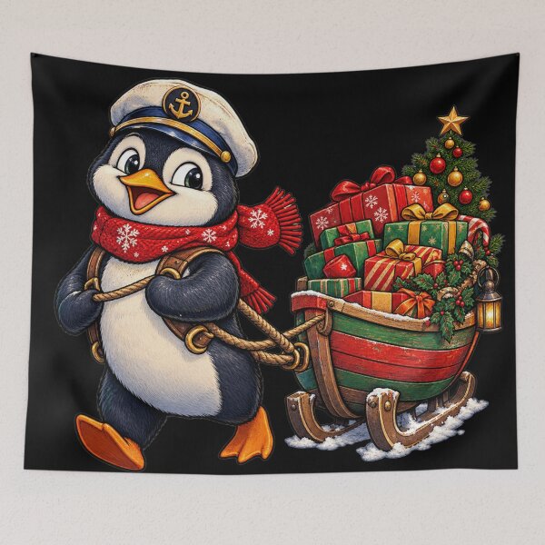 Item preview, Christmas Penguin Gift Sled designed and sold by M.Store.